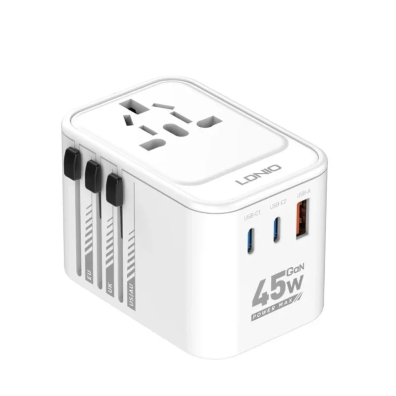 Ldnio Z8 45W Universal Travel Adapter