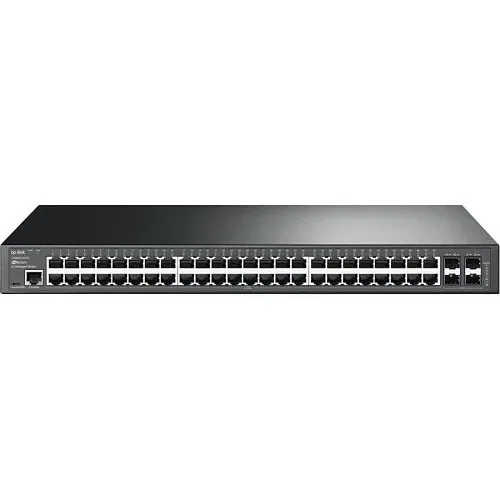 TP-Link 48 Port 10/100/1000Mbps Gigabit L2+ Managed Switch with 48-Port PoE+ – TL-SG3452P