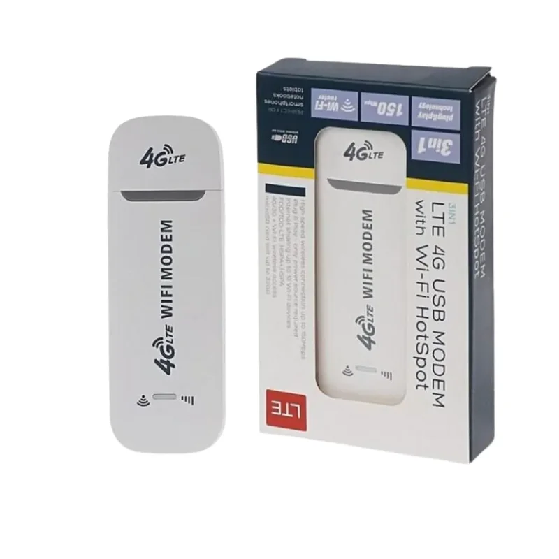 USB Modem 4G LTE with Wi-Fi hotspot