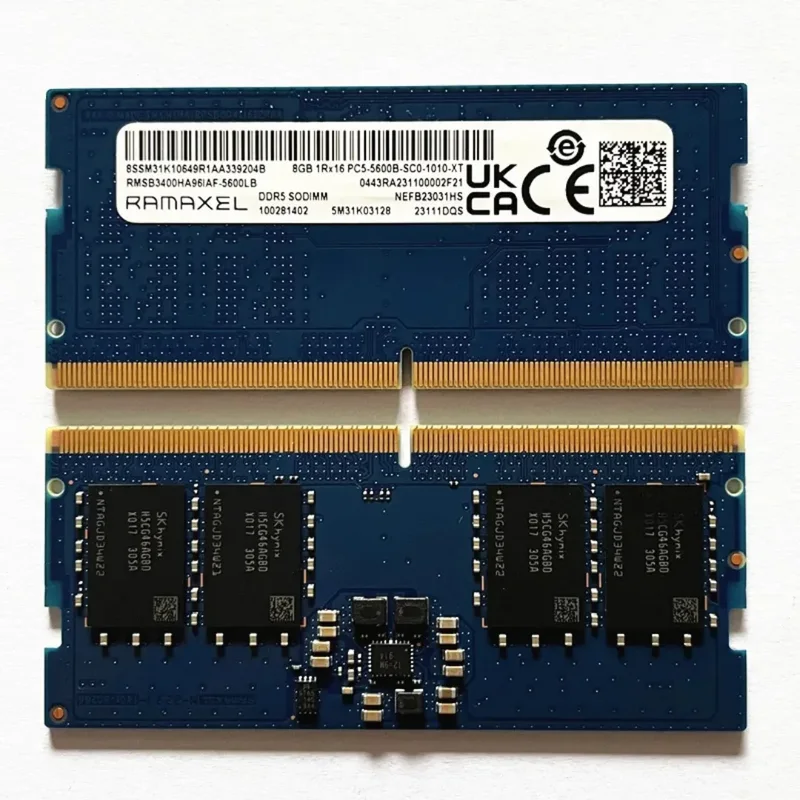 16GB DDR5 5600 Laptop SODIMM RAM