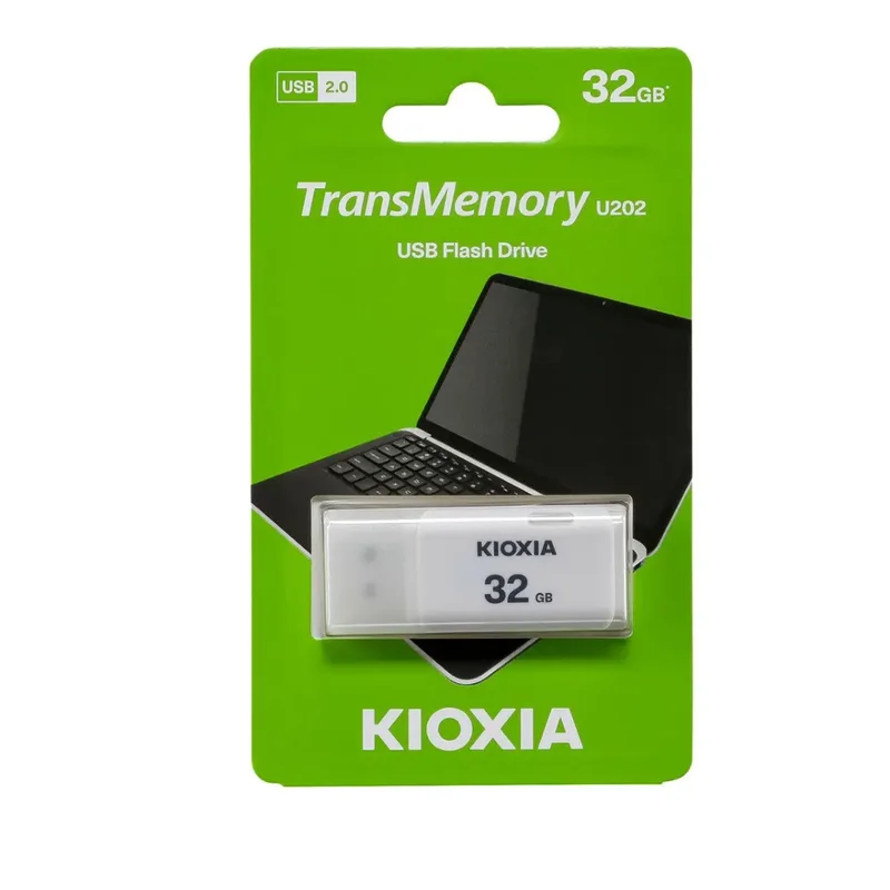 Kioxia TransMemory U202W 32GB Flash Drive USB 2.0