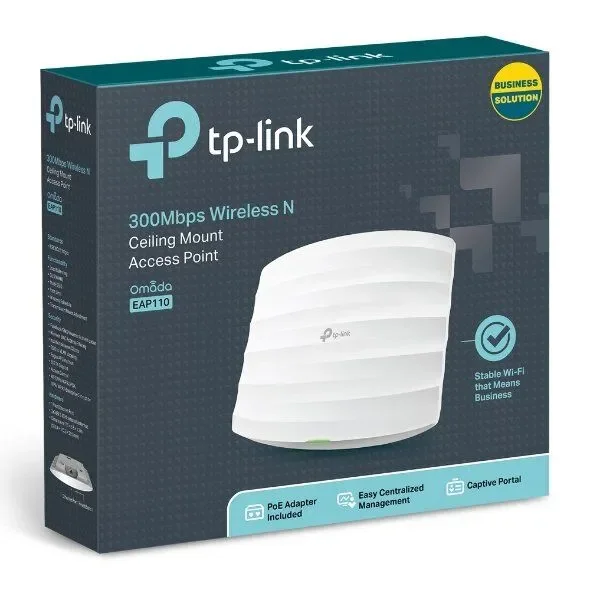 TP-Link 300Mbps Wireless N Ceiling Mount Access Point – TL-EAP115
