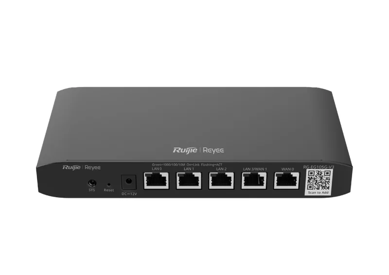 Ruijie Reyee RG-EG105G-P-V3 Reyee Cloud Managed Router