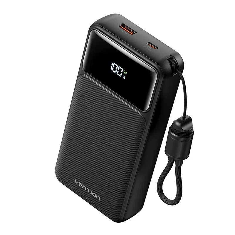 Vention 20000mAh 22.5W(USB-C + USB-A) Power Bank