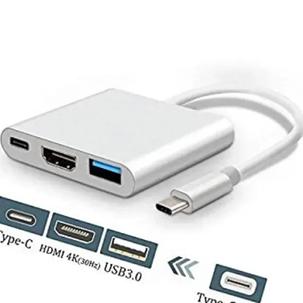 Genuine USB 3.1 Type C To HDMI USB 3.0 HUB USB-C multi-port Adapter