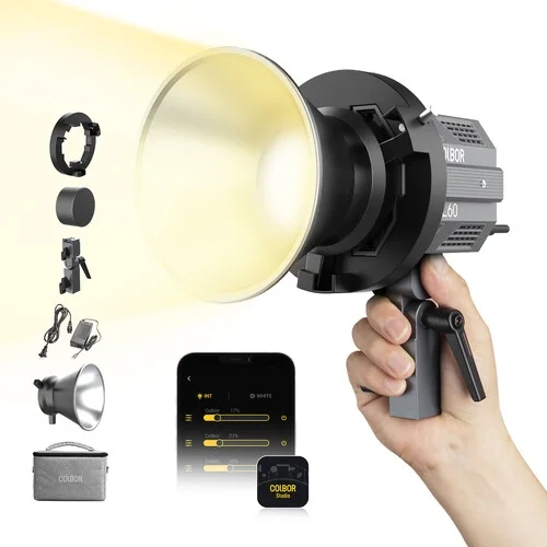Colbor CL60 65W Bi-Color COB LED Video Light