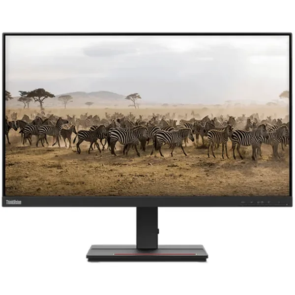 Lenovo S27e-20 27″ FHD Monitor, Raven Black Color, Connectivity : 1 VGA, 1 HDMI 1.4