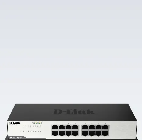 D-Link DGS-F1016 16-Port Gigabit-Switch