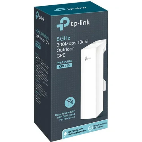 TP-Link 5GHz 300Mbps 13dBi Outdoor CPE – TL-CPE510