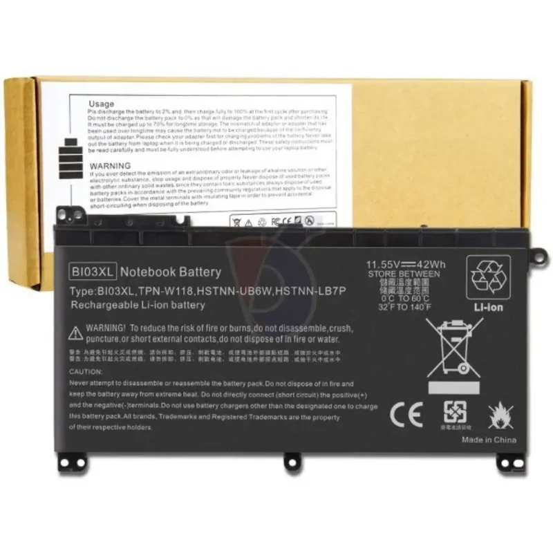 HP ProBook x360 11 G2 BI03XL Laptop Battery
