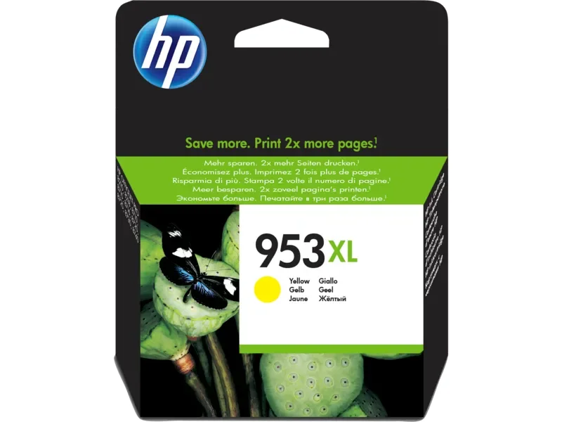 HP 953XL High Yield Yellow Original Ink Cartridge