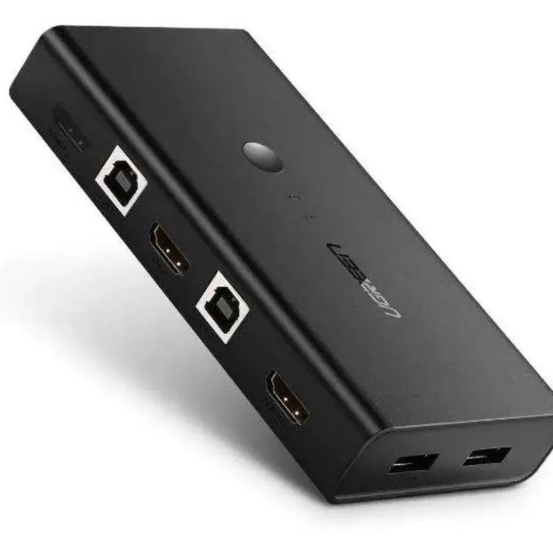 UGREEN HDMI Switch Box 2 In 1 Out KVM Switching