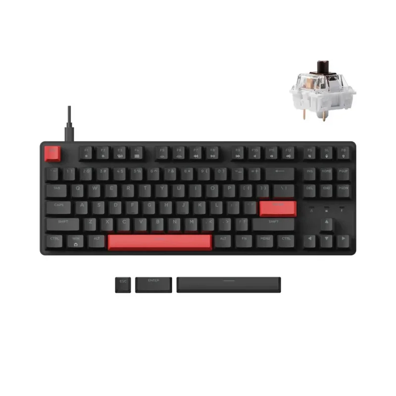 Keychron Lemokey X1 QMK/VIA Wired Mechanical Keyboard