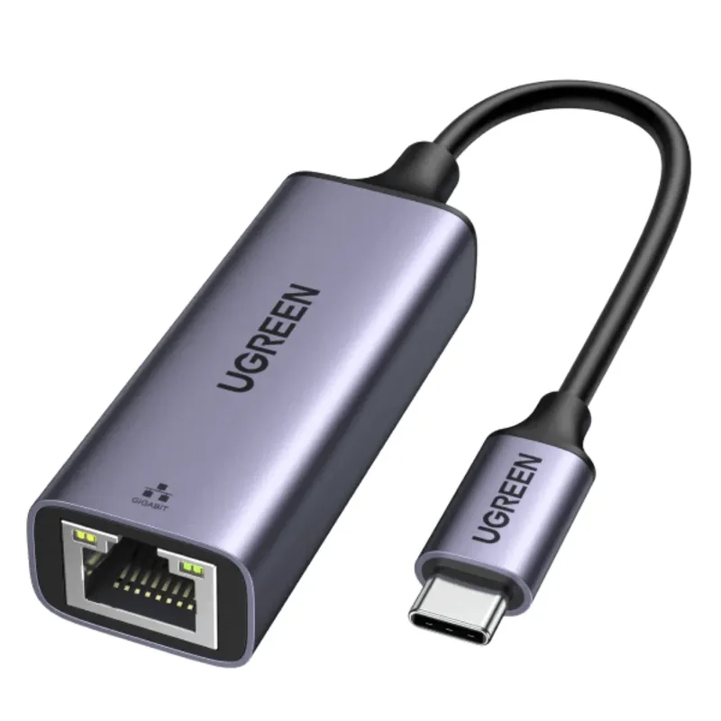 UGREEN USB-C 3.1 Gen 1 to RJ45 Gigabit Ethernet Adapter (Space Grey) – CM199