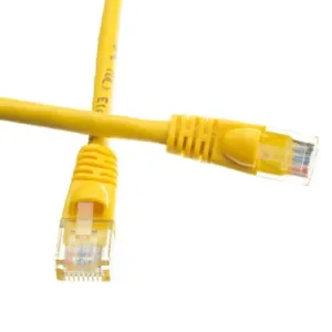 Network Cat6 1M UTP Patch Cord Yellow