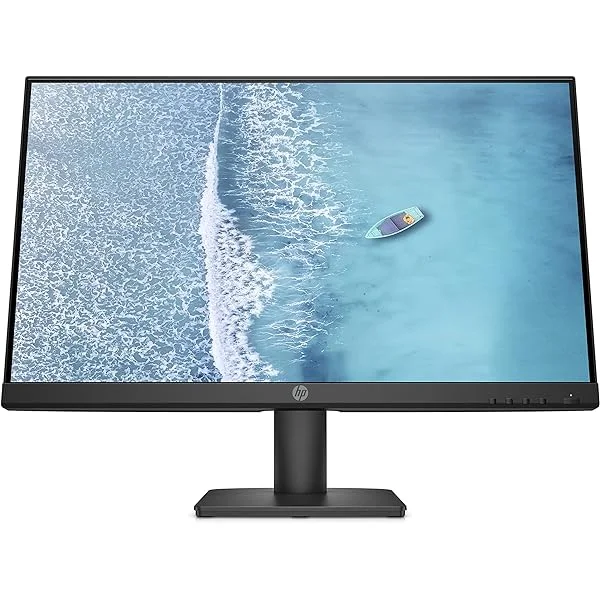 HP V24v G5  23.8″ FHD Monitor, Black Color, Connectivity : VGA, HDMI 1.4 – 65P62AS