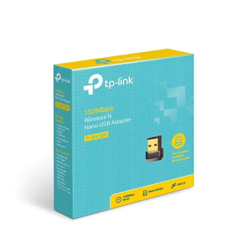 TP-Link N150 Wireless Nano USB Adapter (TL-WN725N)