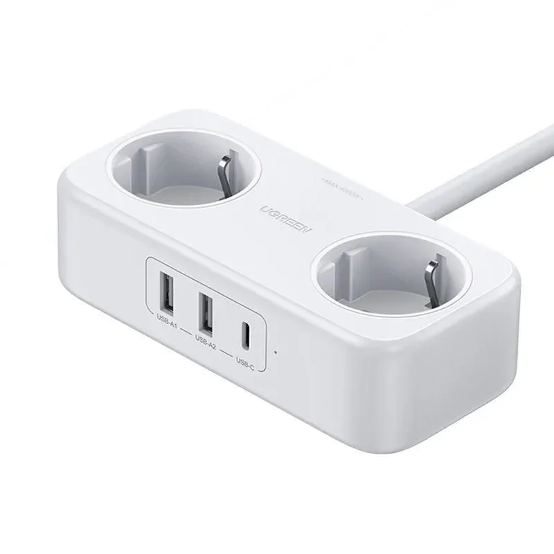 UGREEN DigiNest Life (2 AC outlets + 30W 2A1C)