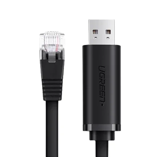 UGREEN USB-A to RJ45 Console Cable 1.5m Black