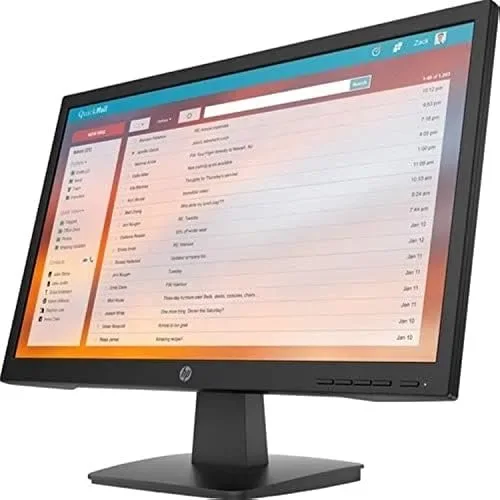 HP P22v G4  21.5″ FHD Monitor, Black Color, Connectivity : VGA, HDMI 1.4 – 9TT53AA