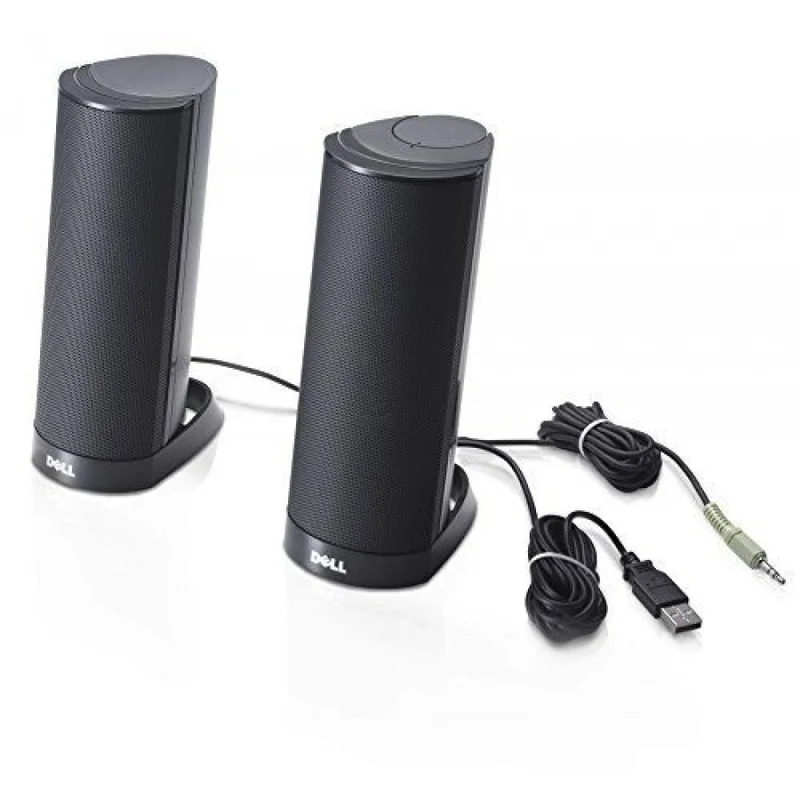 Dell AX210 USB Stereo Speaker System -Black